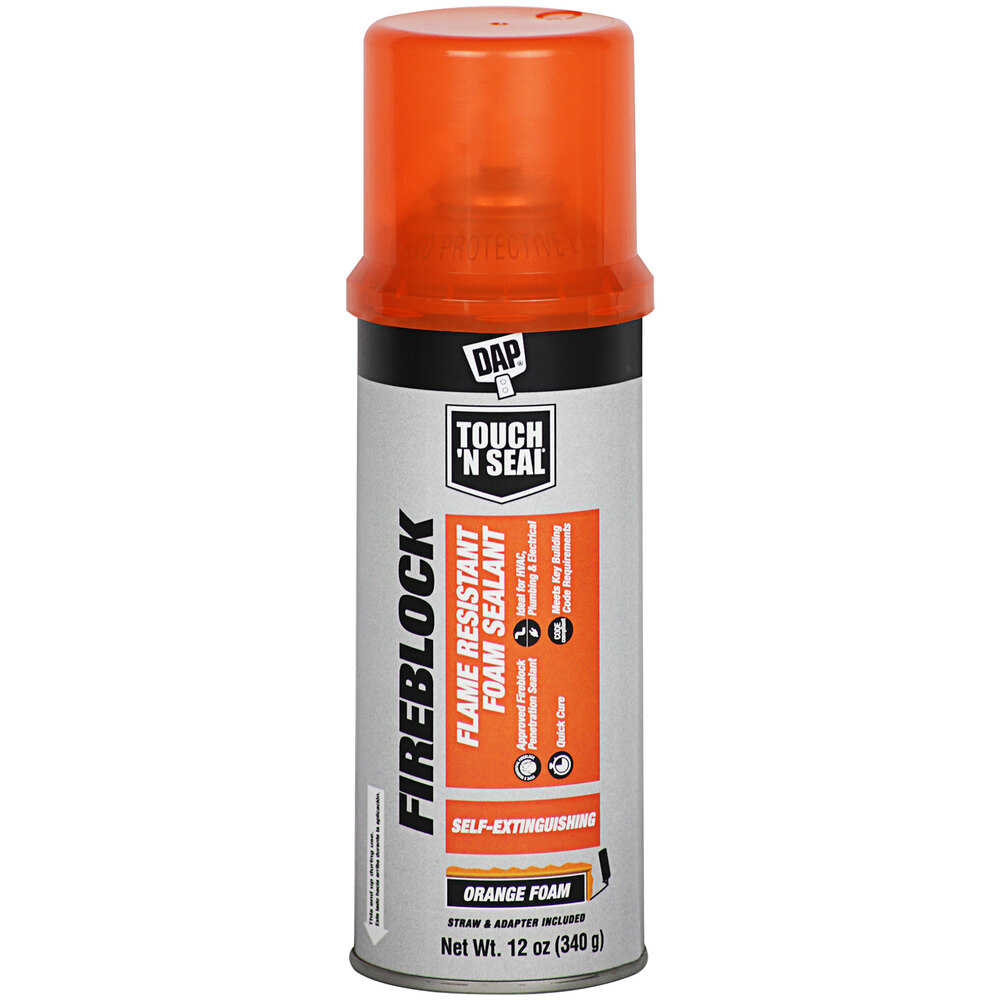DAP Touch 'n Seal 12 oz. Orange Fireblock Flame Resistant Foam Sealant