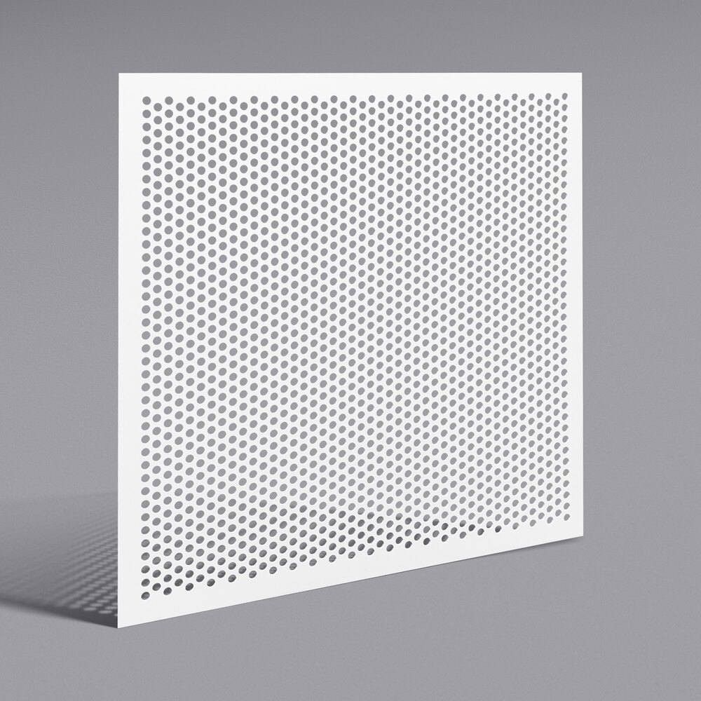 American Louver Company Stratus 3/8" Perforated Plastic Panel STRPERF