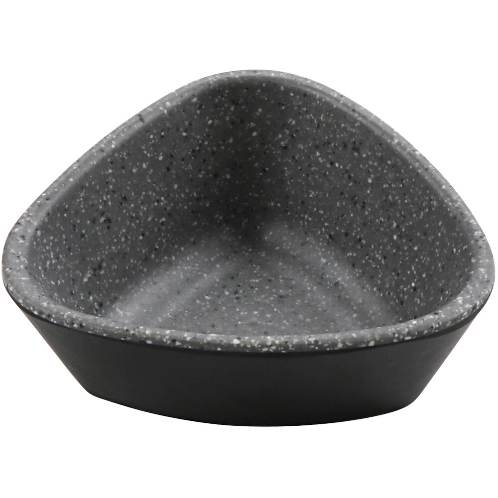 cheforward™ by GET Revive 2.5 oz. Stone Gray Melamine Ramekin - 24/Case