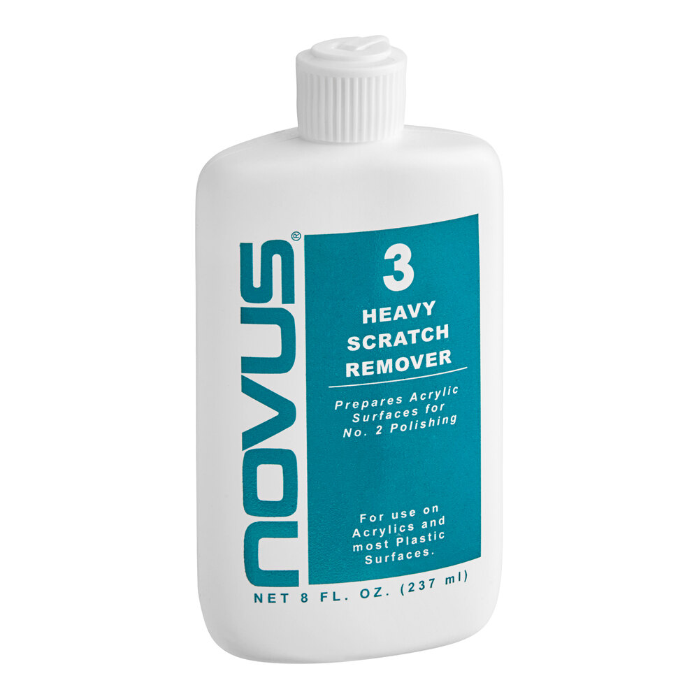Novus PN7080 8 oz. Plastic Polish 3 Heavy Scratch Remover