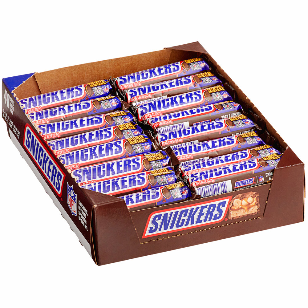SNICKERS Chocolate Candy Bar 1 86 Oz 384 Case SNICKERS Chocolate Candy Bar 1 86 Oz 384 Case