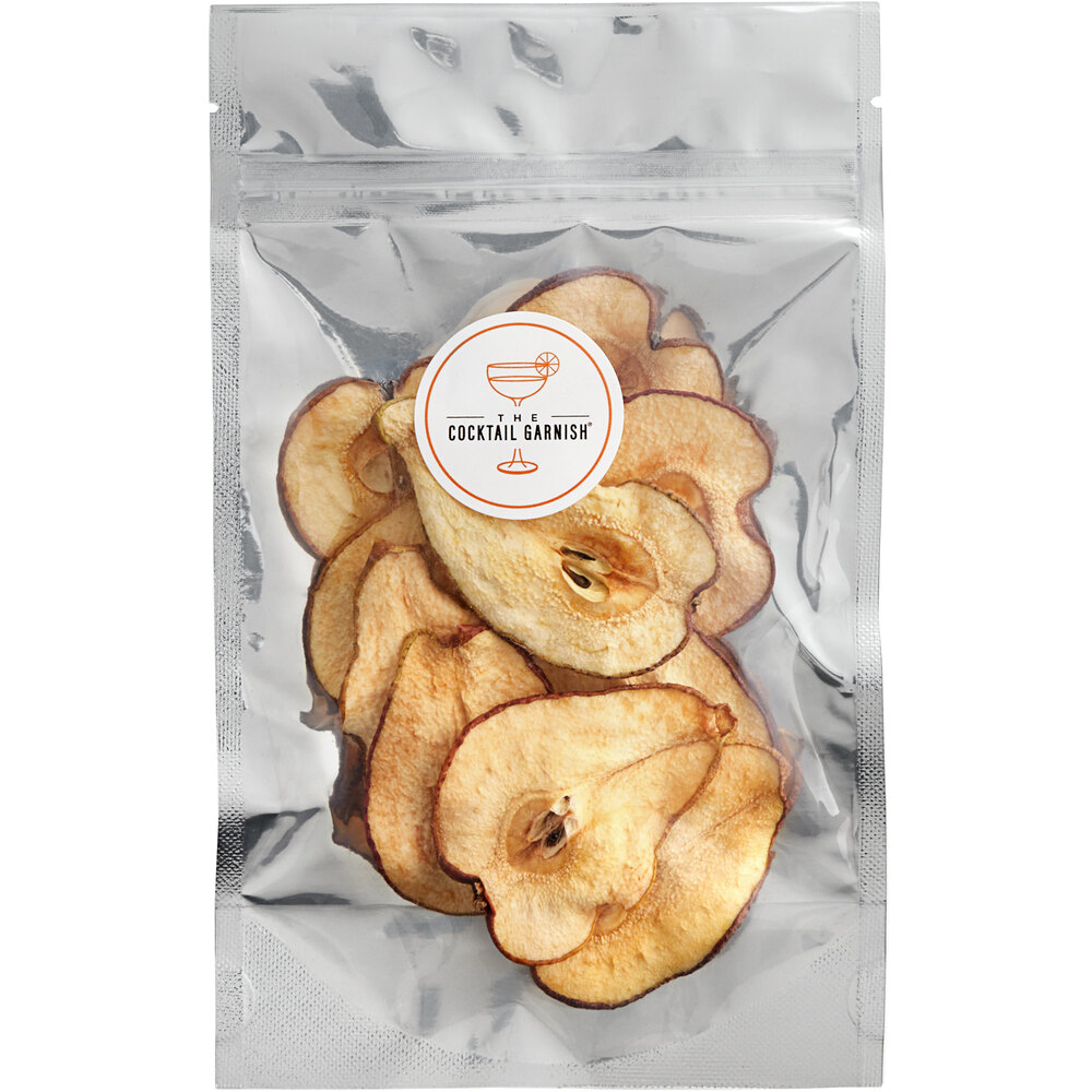 The Cocktail Garnish Dried Pear Slices 10/Pack