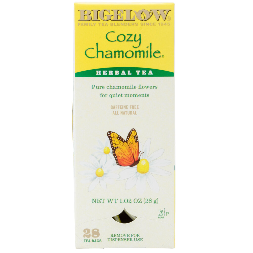 Bigelow Cozy Chamomile Herb Tea 28/Box