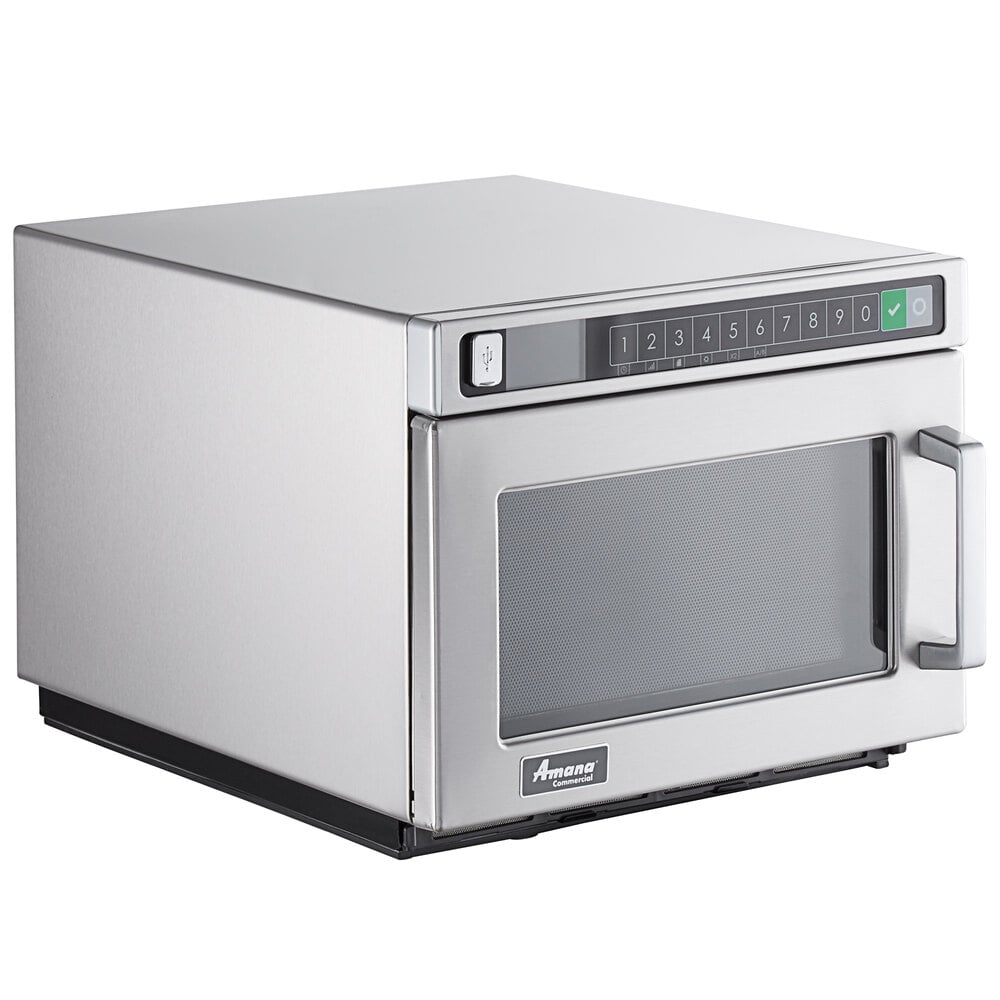 Amana HDC212 Heavy Duty Stainless Steel Commercial Microwave 208/240V