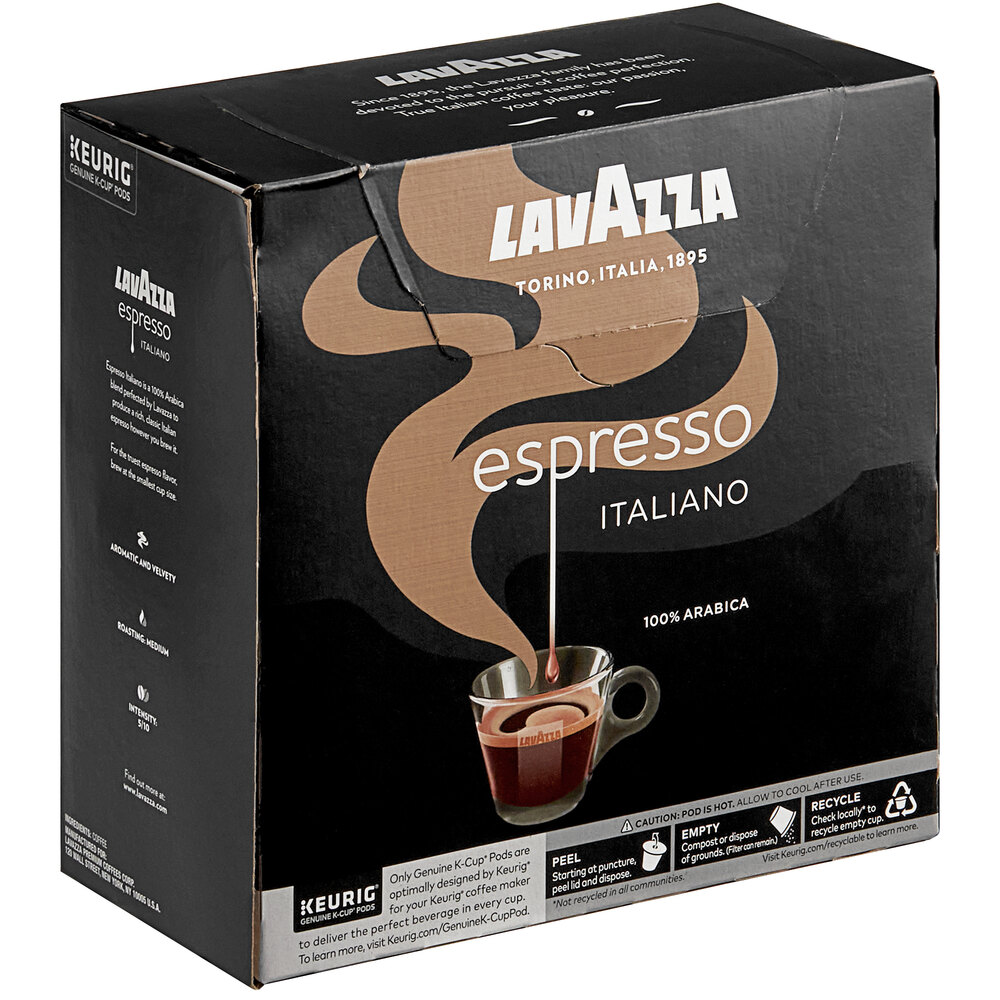 Lavazza Espresso Italiano Coffee Single Serve Keurig® KCup® Pods 32/Box