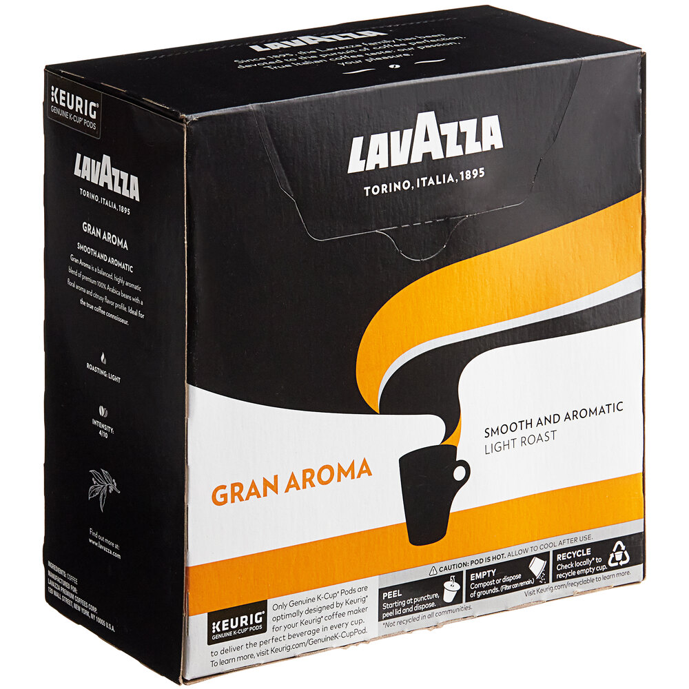 Lavazza Gran Aroma Coffee Single Serve Keurig® KCup® Pods 32/Box