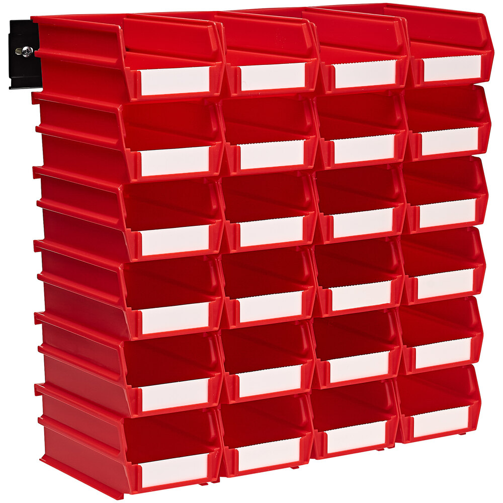 Heavy Duty Standing Plastic Bin Boxes , Hardware Storage Bins For Spare  Parts