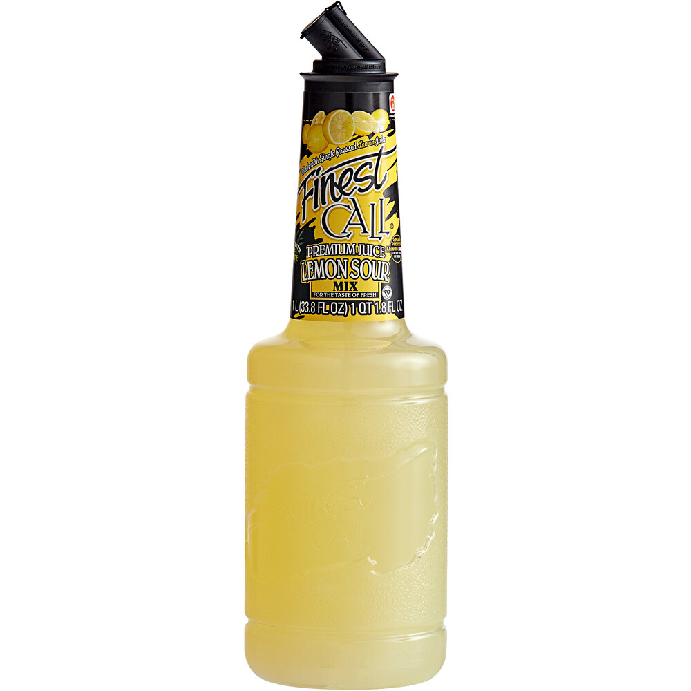 Finest Call 1 Liter Premium Lemon Sour Mix