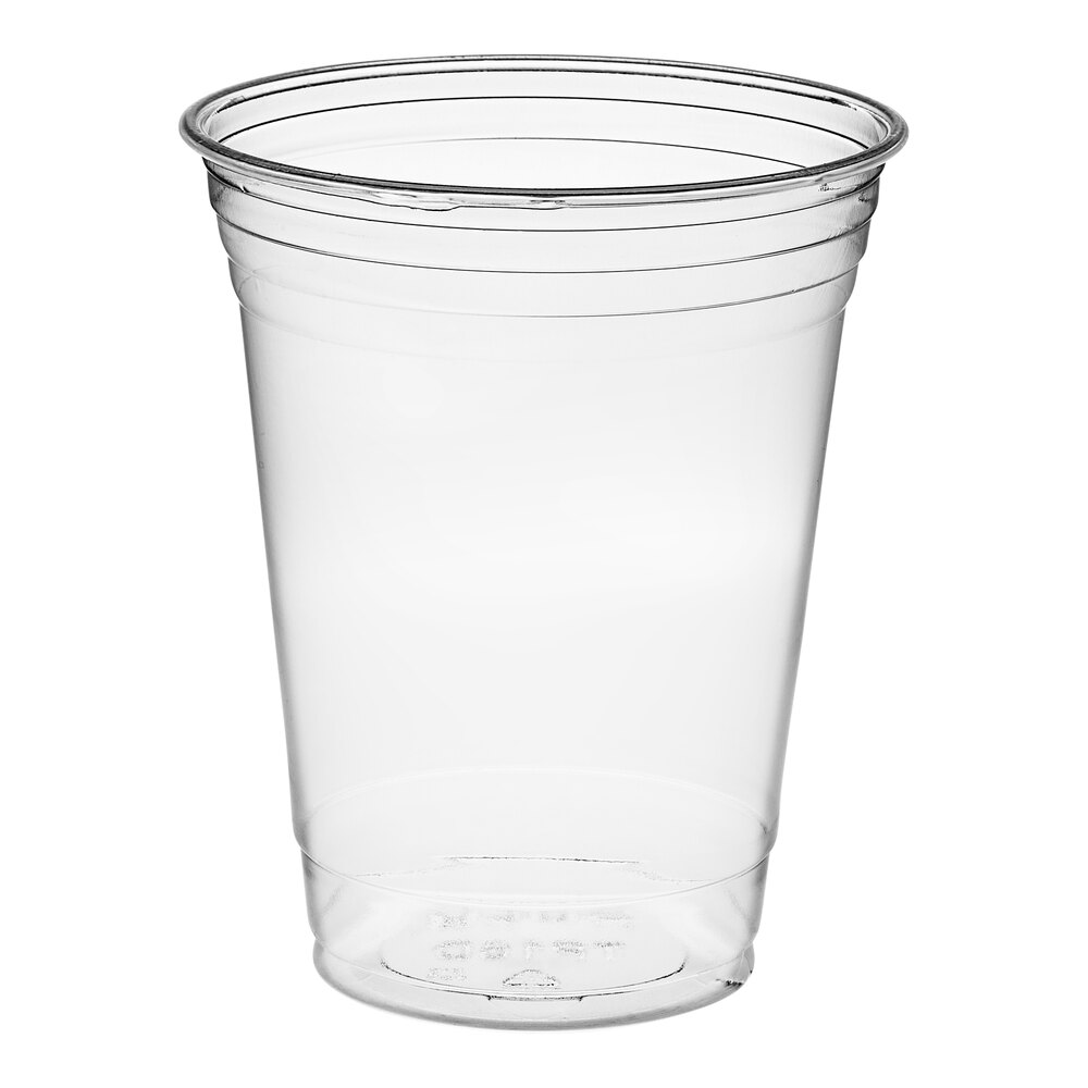 Solo Ultra Clear™ TP16D 16 oz. Customizable Clear PET Plastic Squat ...