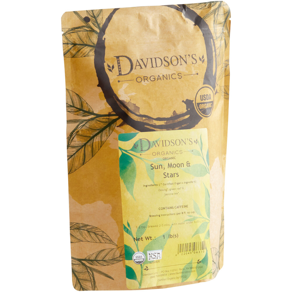 Davidson's Organic Sun, Moon, and Stars Loose Leaf Tea 1 lb.