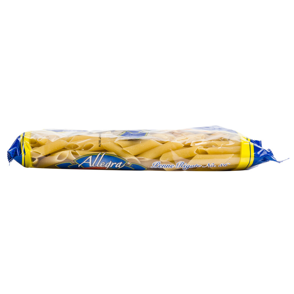 Penne Rigate Pasta 1 lb. Bag 20/Case