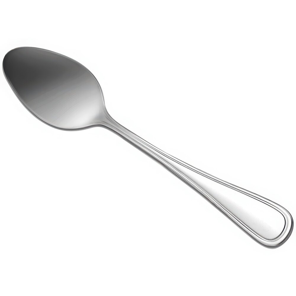 Oneida New Rim Spoon Oneida New Rim II by 1880 Hospitality B914STSF 6 1/4