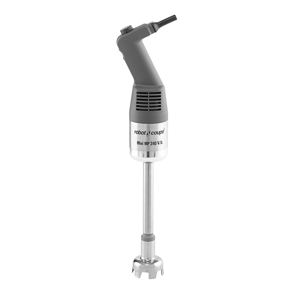 Robot Coupe MMP240VV Combi Mini 10 Variable Speed Immersion Blender with 7 Whisk - 2/5 HP