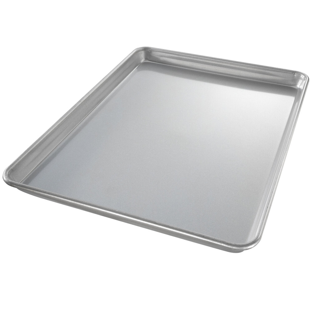 Chicago Metallic 20800 22 Gauge Glazed Aluminized Steel Jelly Roll Pan