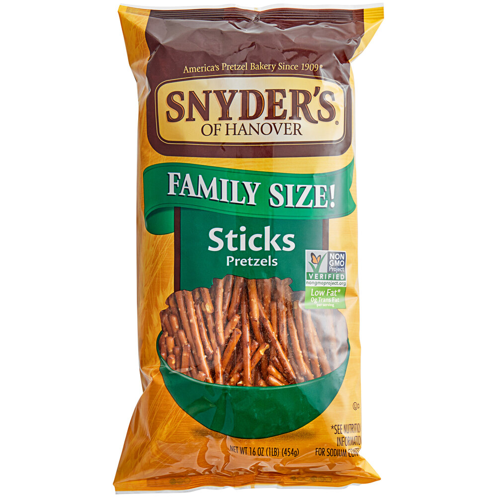 Snyder's of Hanover Pretzel Sticks 1 lb. 12/Case