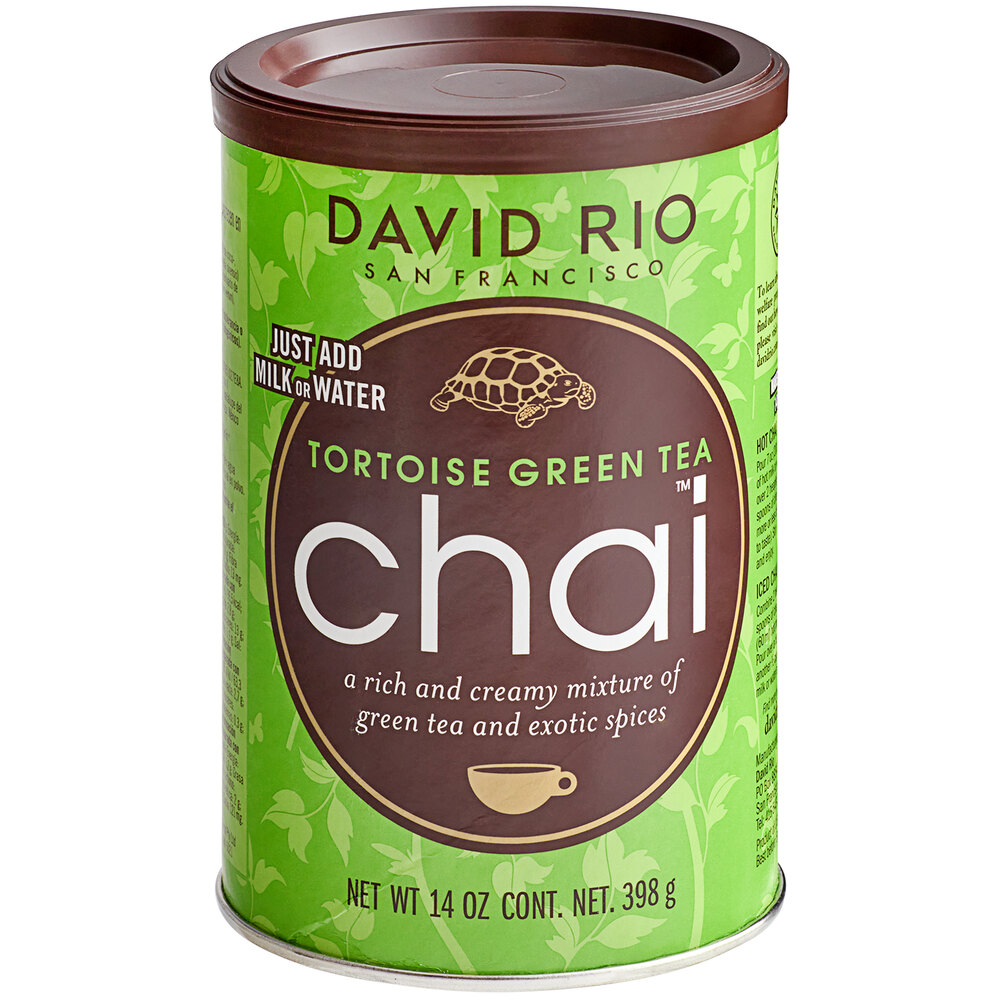 David Rio Tortoise Green Tea™ Chai Tea Latte Mix 14 oz.