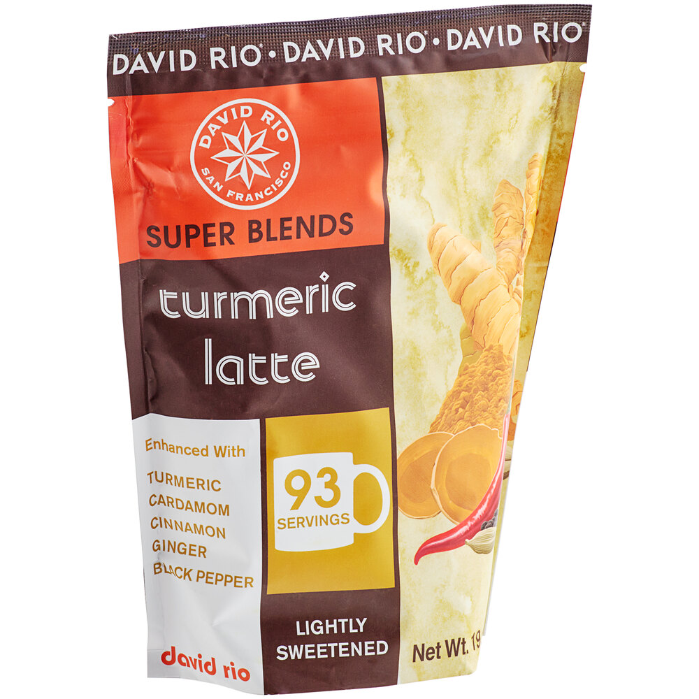 David Rio Super Blends Turmeric Latte Mix 19.8 oz.
