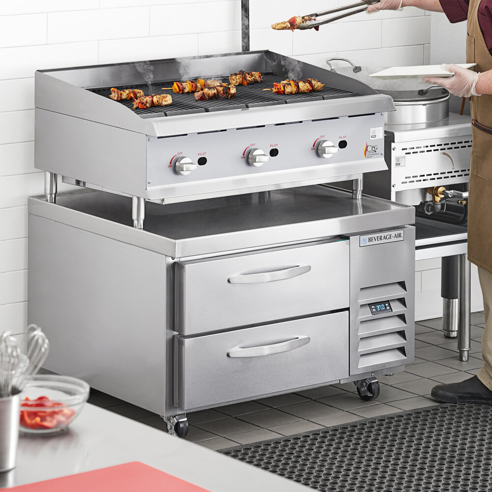 Cooking Performance Group CRCPG36NL 36" Gas Radiant Charbroiler with