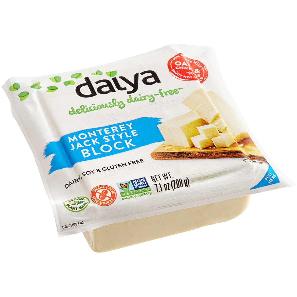 Daiya Vegan Monterey Jack Cheese Block 7.1 oz. 8/Case