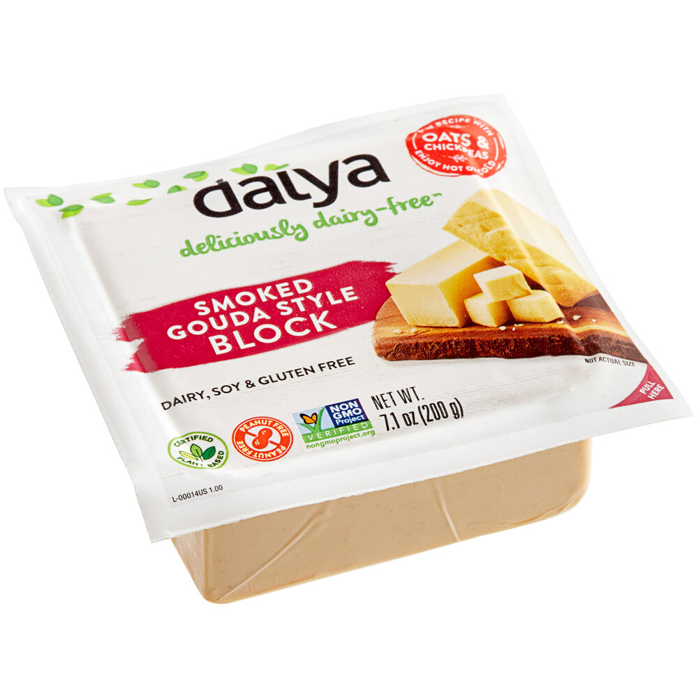 Daiya Vegan Smoked Gouda Cheese Block 7.1 oz. 8/Case