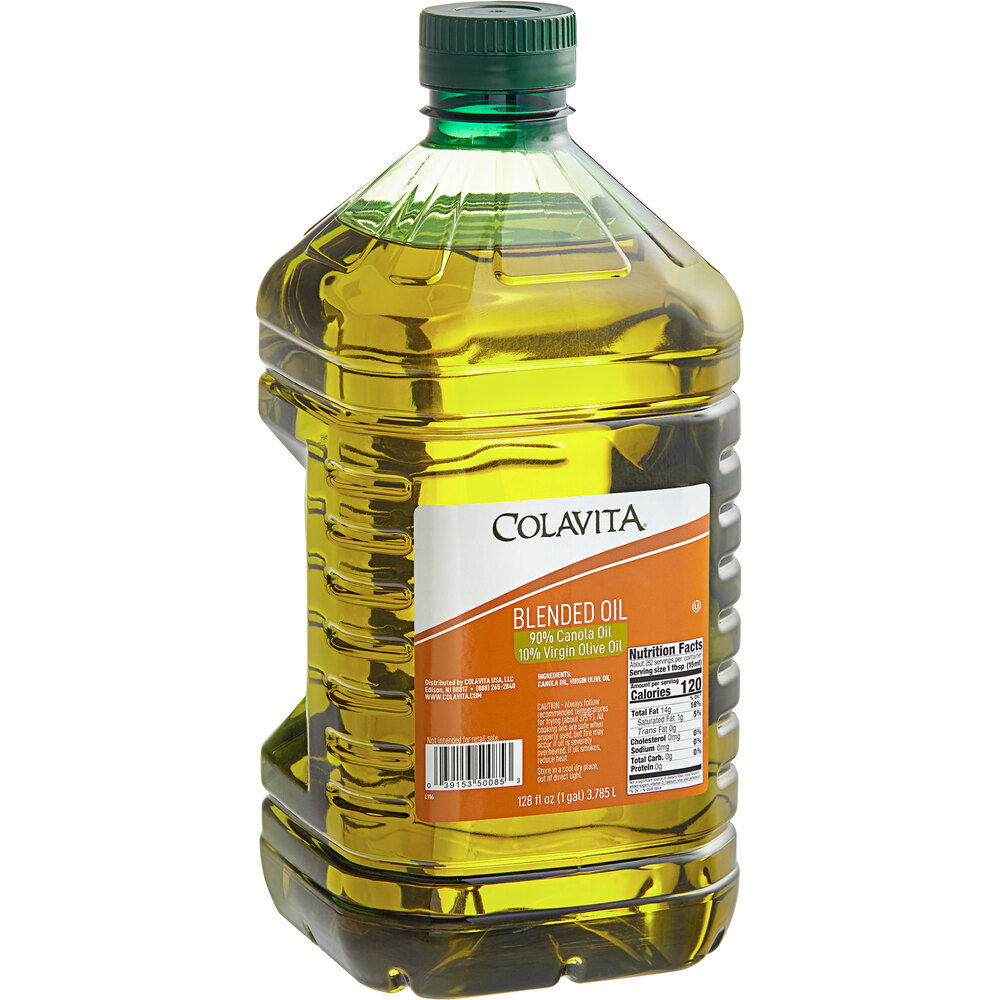 Colavita 90 Canola Oil and 10 Olive Oil Blend 1 Gallon