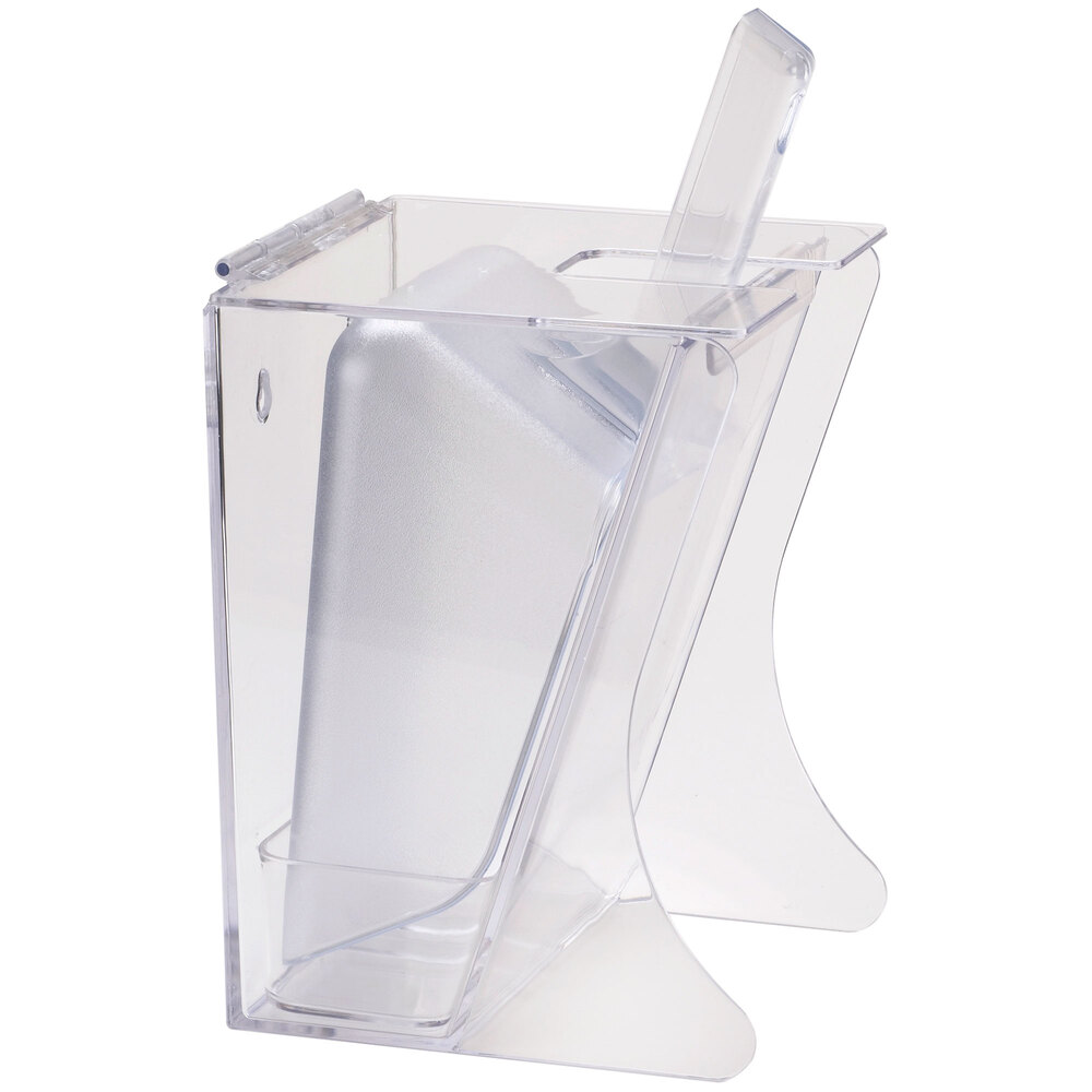 Scoop Rack Cal-Mil 792 Freestanding Scoop Holder with 2 Qt. Scoop and Drip Tray