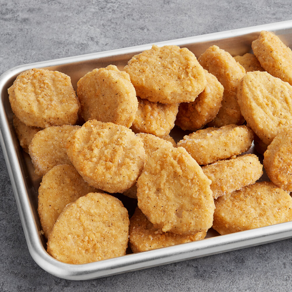 Rebellyous Vegan PlantBased Chicken Nuggets 5 lb. 2/Case