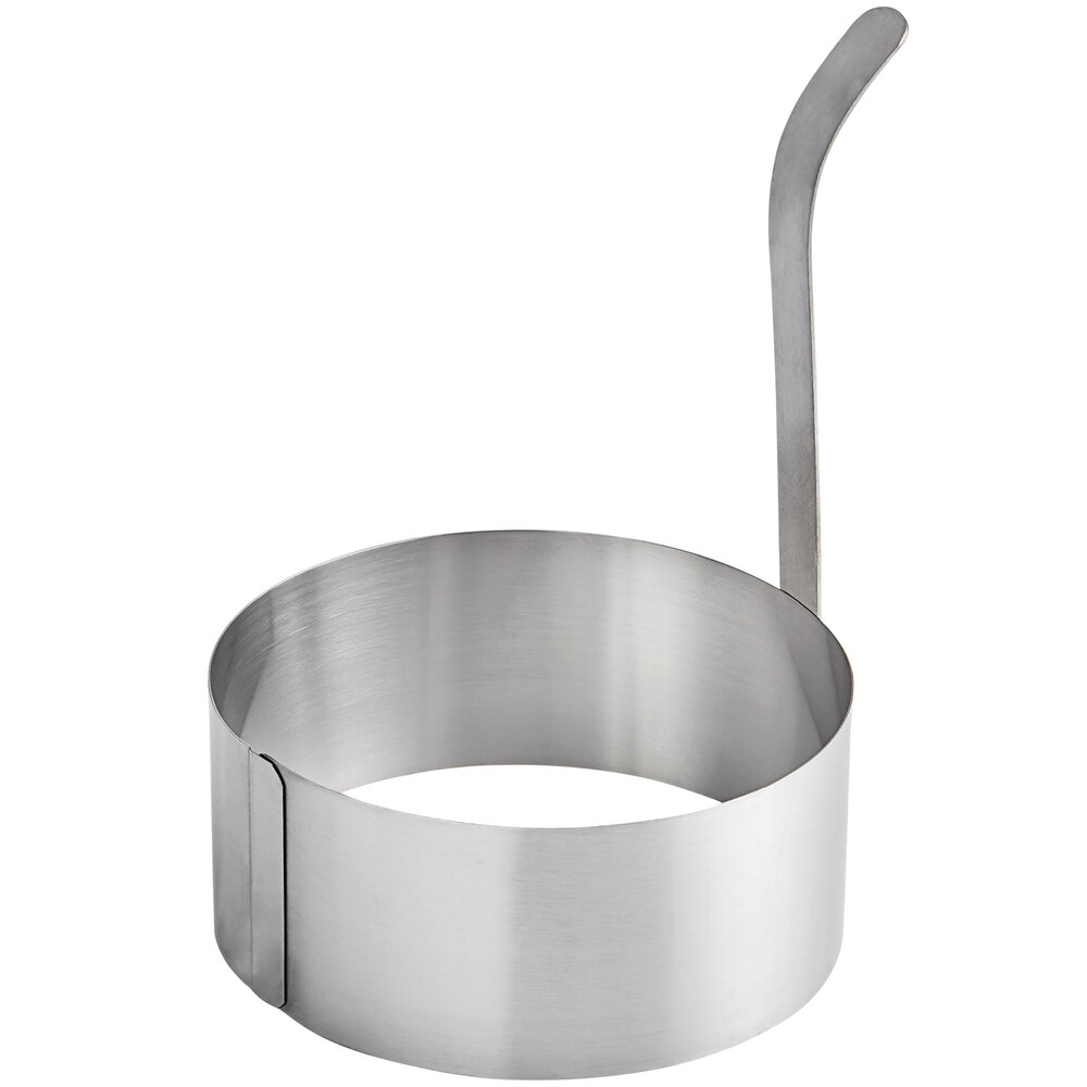 Carnival King 8 inch Stainless Steel Funnel Cake Mold Ring