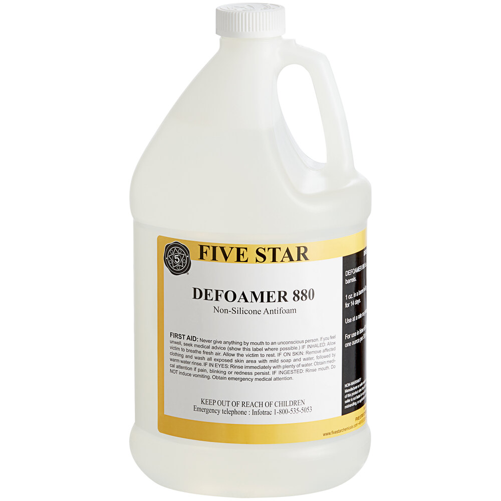Five Star Chemicals 26DFNFS0104 Defoamer 880 Brewery NonSilicone