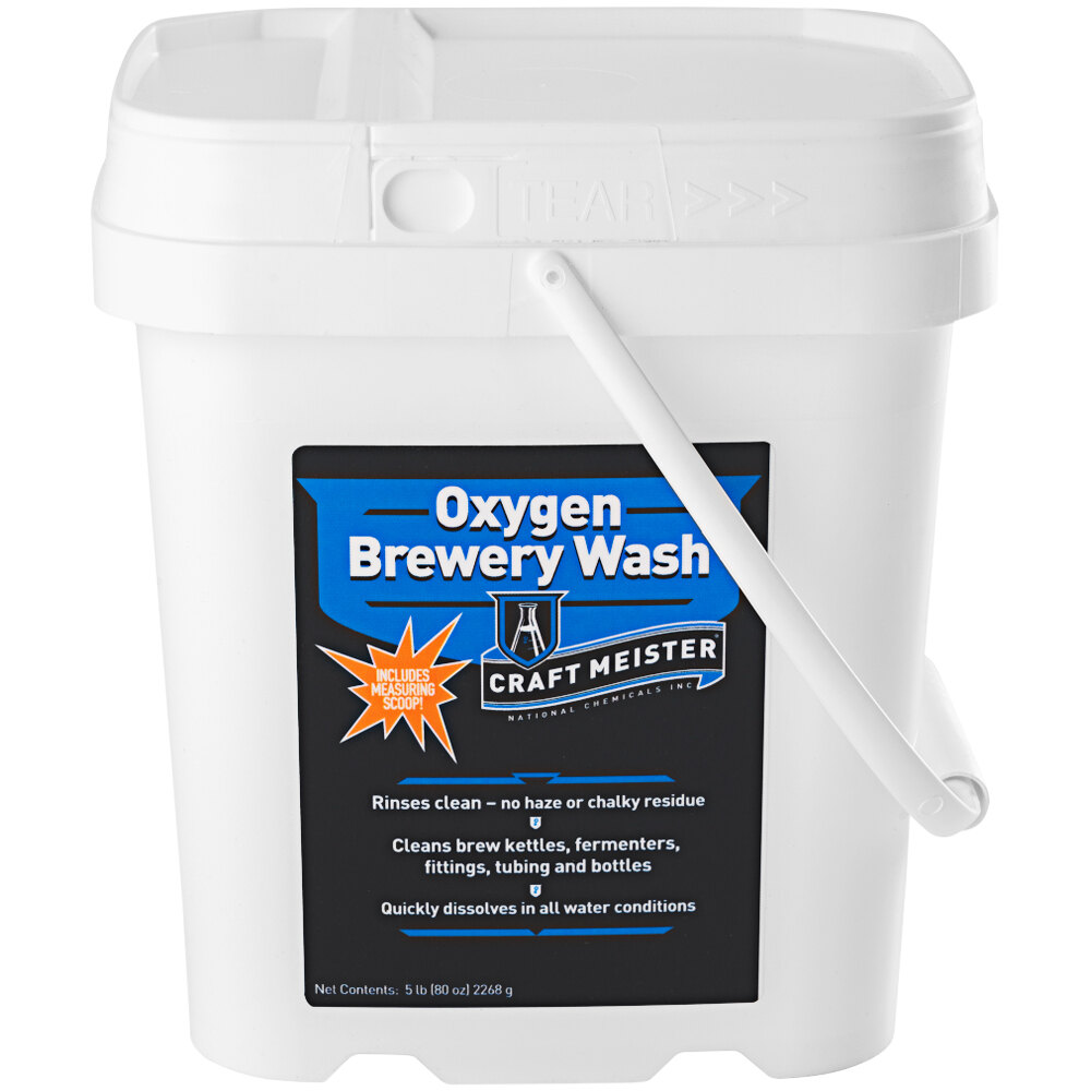 National Chemicals Inc. Craft Meister 32043 Oxygen Brewery Wash 5 lb