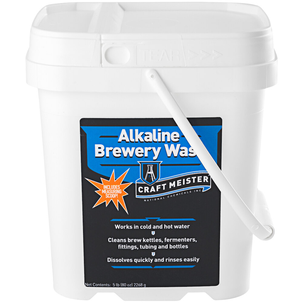 National Chemicals Inc. Craft Meister 32033 Alkaline Brewery Wash 5 lb.