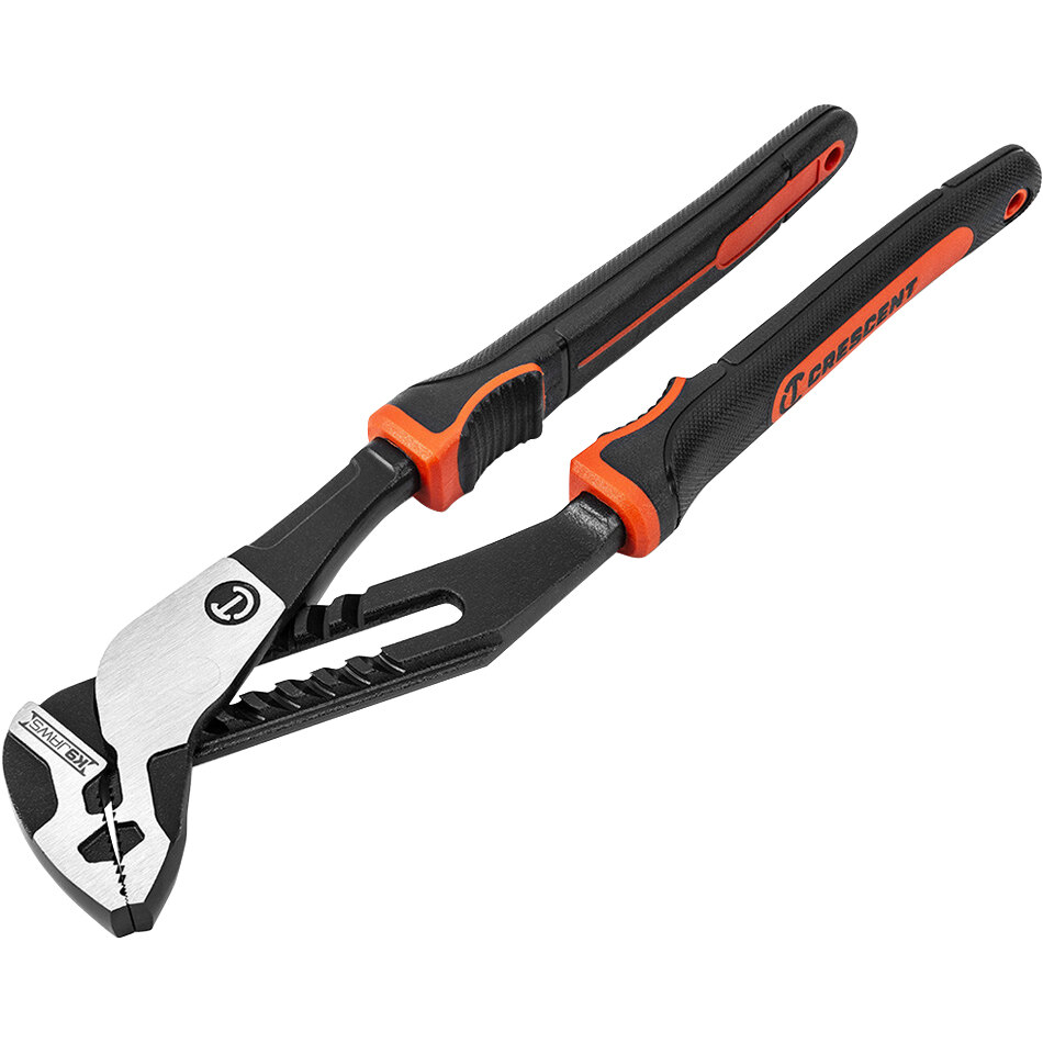 Crescent Tools Z2 10" K9 Straight Jaw Tongue and Groove Pliers with