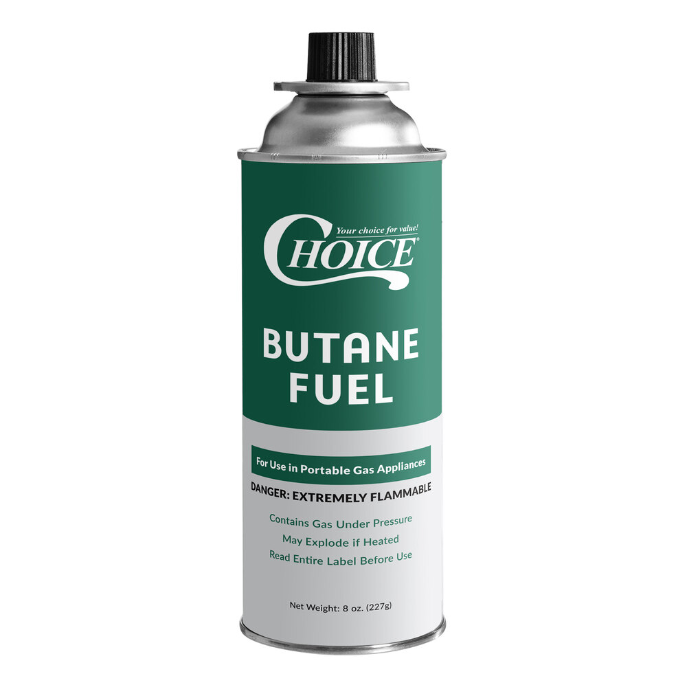 CHOICE BUTANE FUEL REFILL 8 OZ CANISTER