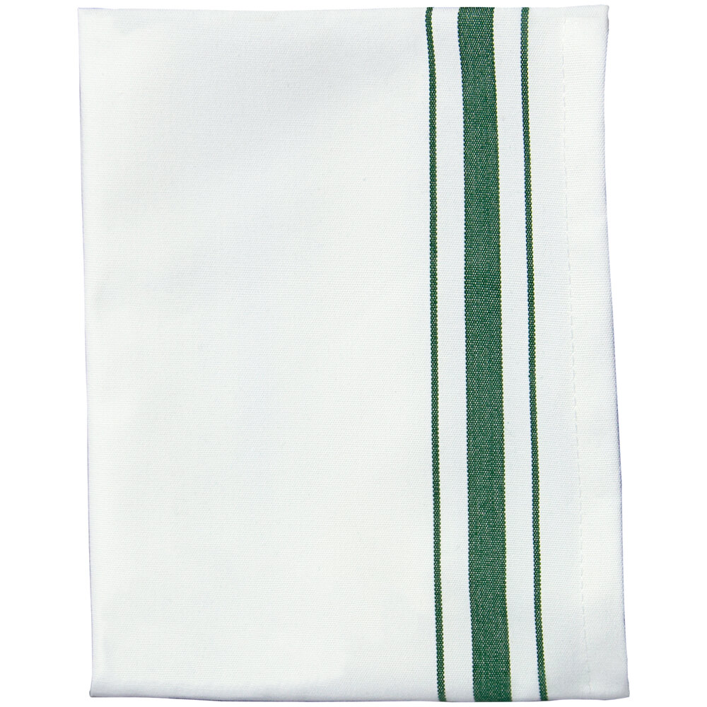 GarnierThiebaut Regular Bistro Green 17" x 27" 100 Combed Cotton