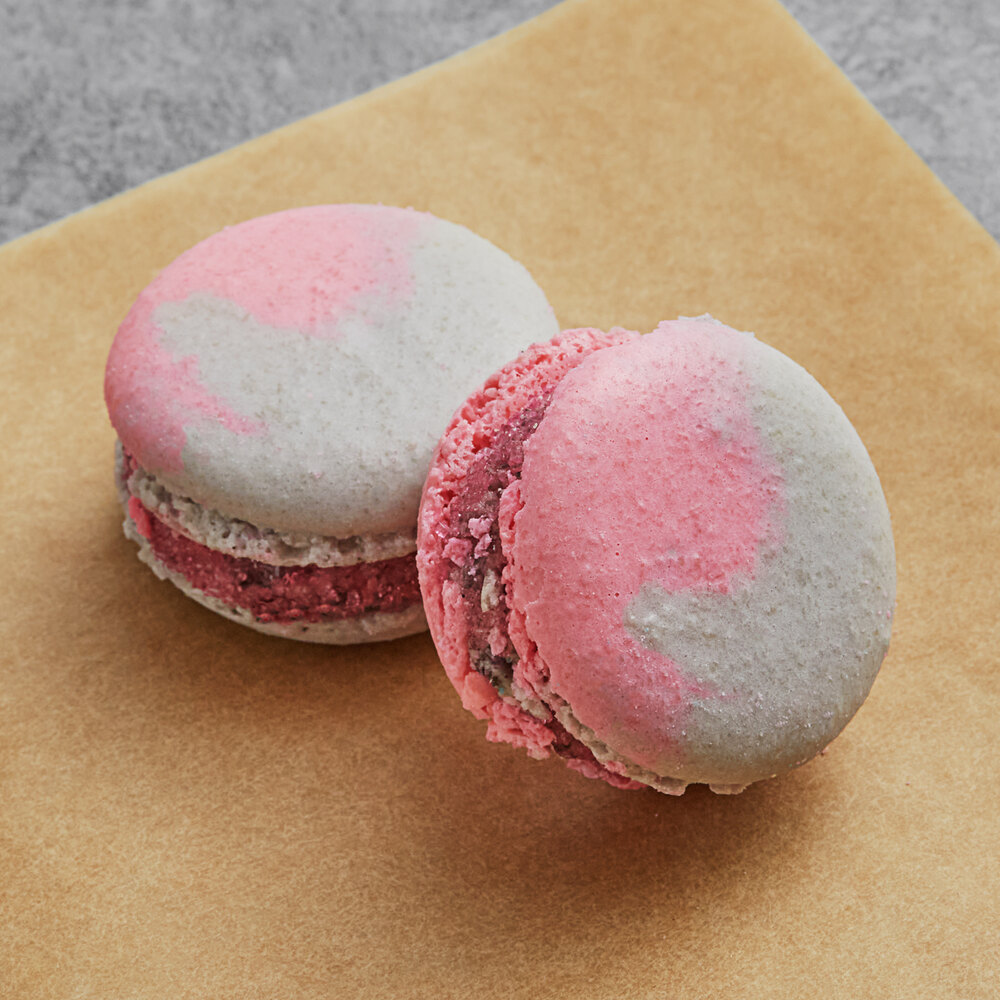 Macaron Centrale Pink Cookies and Cream Macaron 50/Case