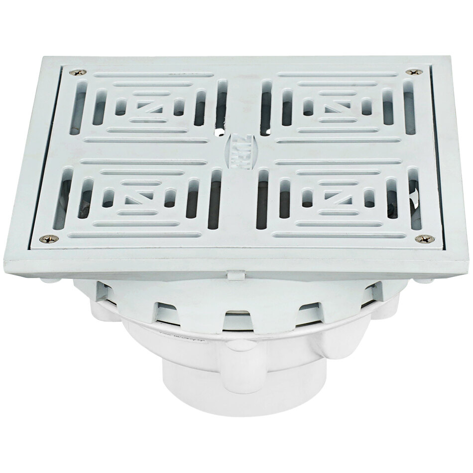 Zurn Elkay FD2283PV3 PVC Decorative Floor Drain with 3" Outlet