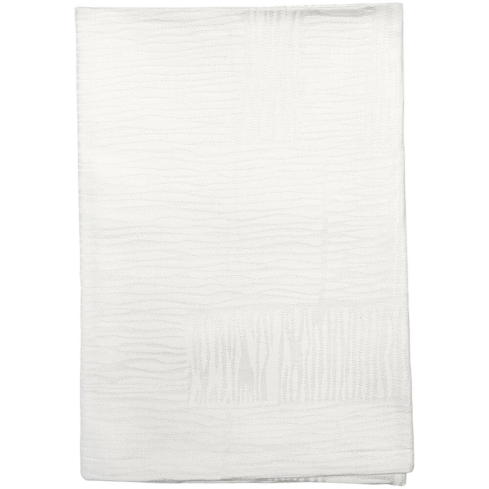 GarnierThiebaut Organic All Over White 22" x 22" 100 ELS Cotton Cloth