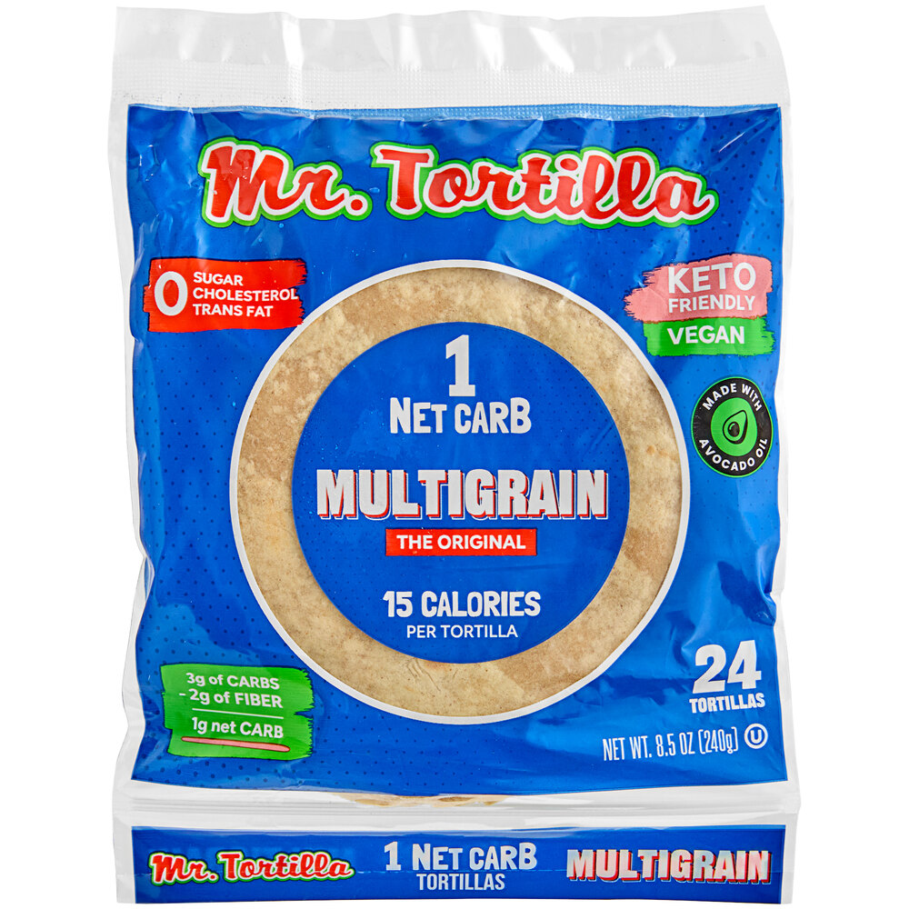 Mr. Tortilla Low Carb Multigrain Tortillas