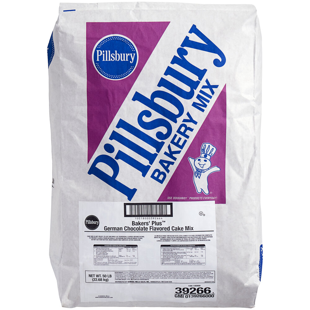 Pillsbury German Chocolate Cake Mix in Bulk (50 lb.)