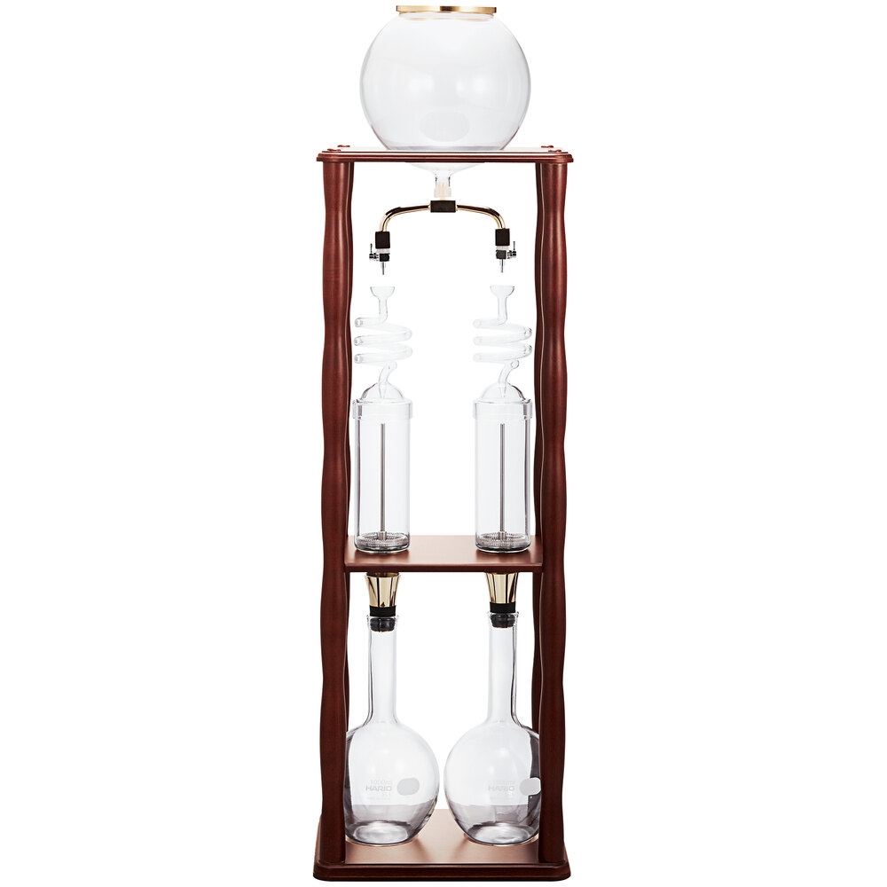 Hario 20Cup Wooden Water Dripper Cold Brew Coffee Maker WDW20