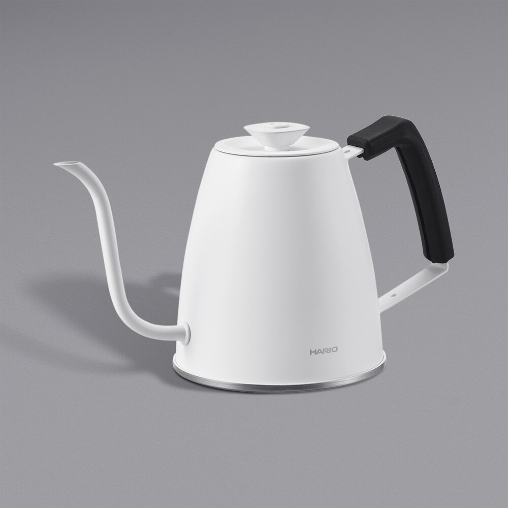 Hario Smart G 34 oz. Stainless Steel White Drip Kettle DKG140W