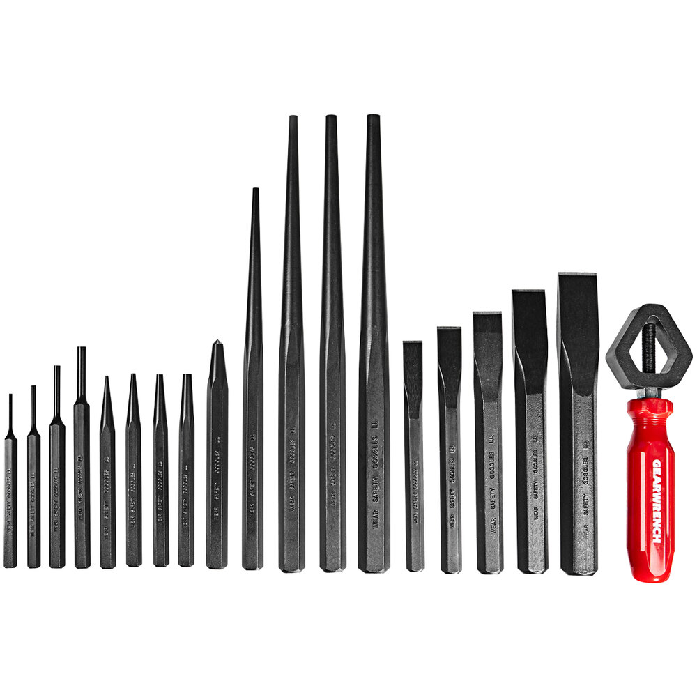 Gearwrench 19Piece Punch and Chisel Set 70567G