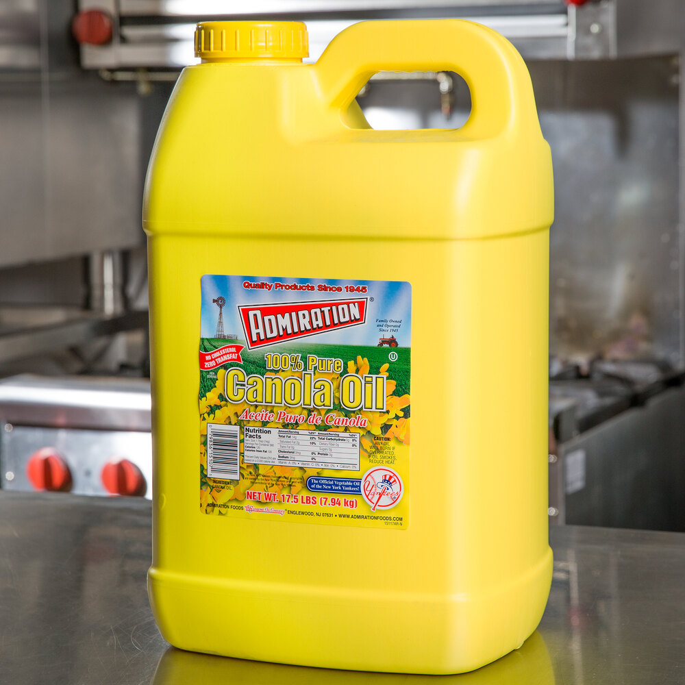 Admiration 17.5 lb. Canola Oil 2/Case