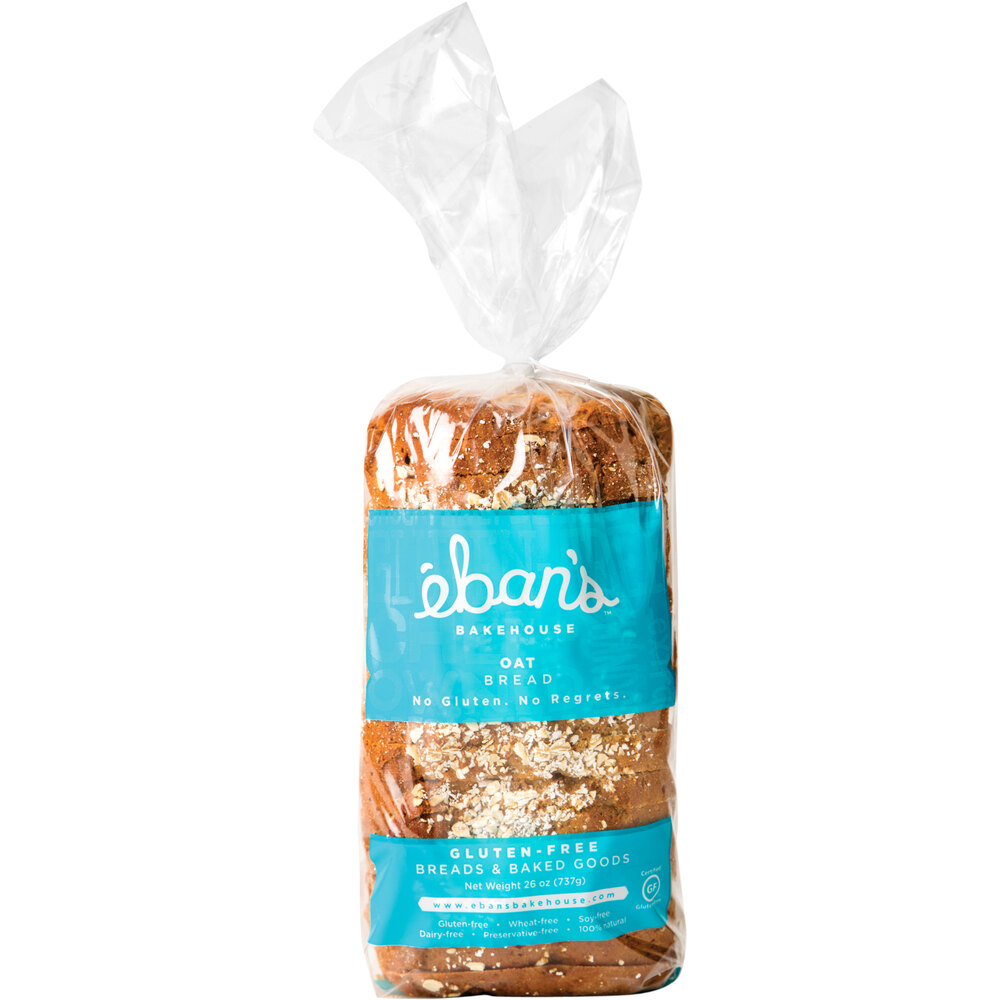 Eban's Bakehouse GlutenFree Oat Bread 26 oz. 6/Case