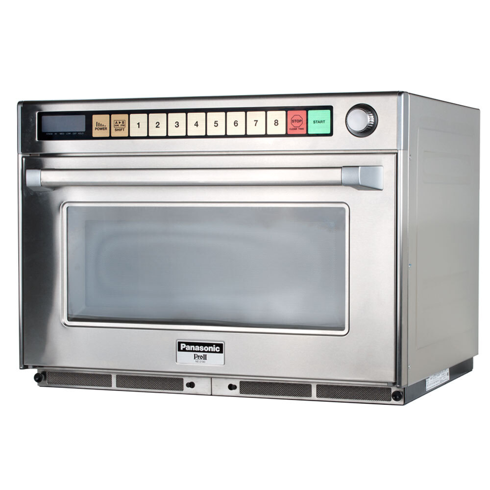 Panasonic NE-2180 Sonic Steamer Commercial Microwave Oven - 208/230-240V,  2100W