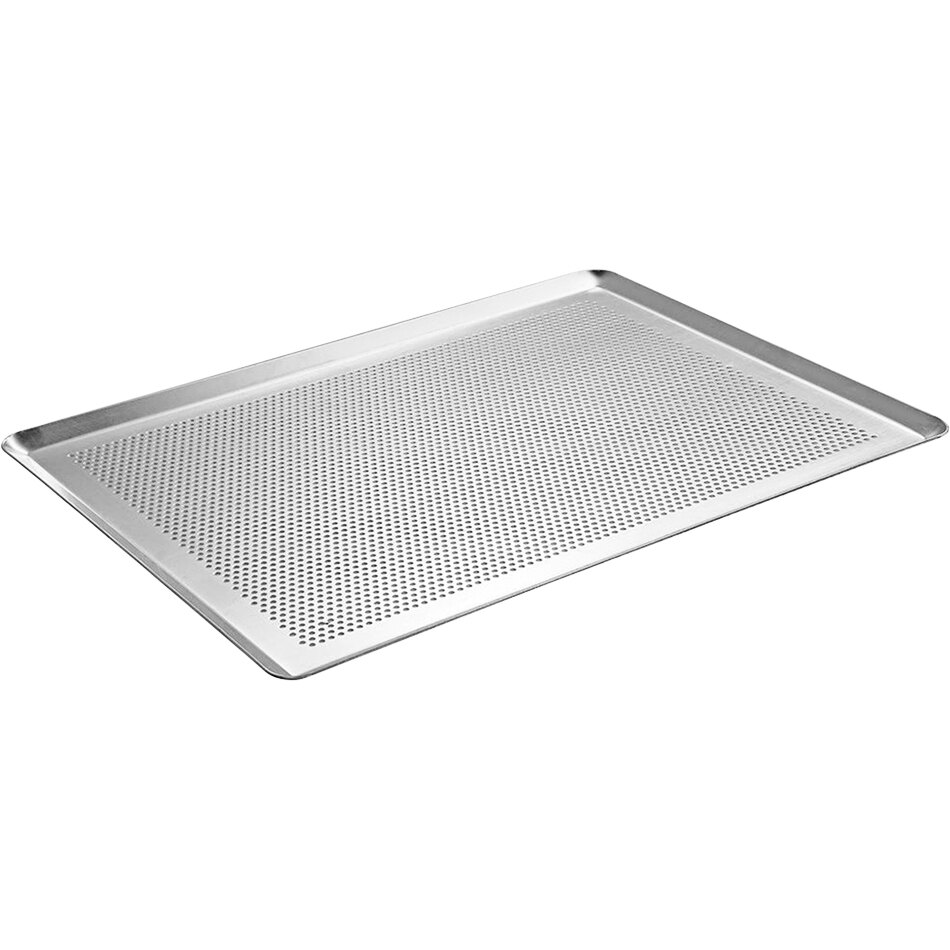 de Buyer 15 3/4" x 11 13/16" Perforated Aluminum Baking Sheet 7367.4
