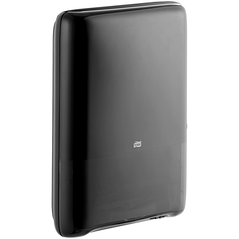 Tork Peakserve 552538 Black Mini Continuous Paper Towel Dispenser H5