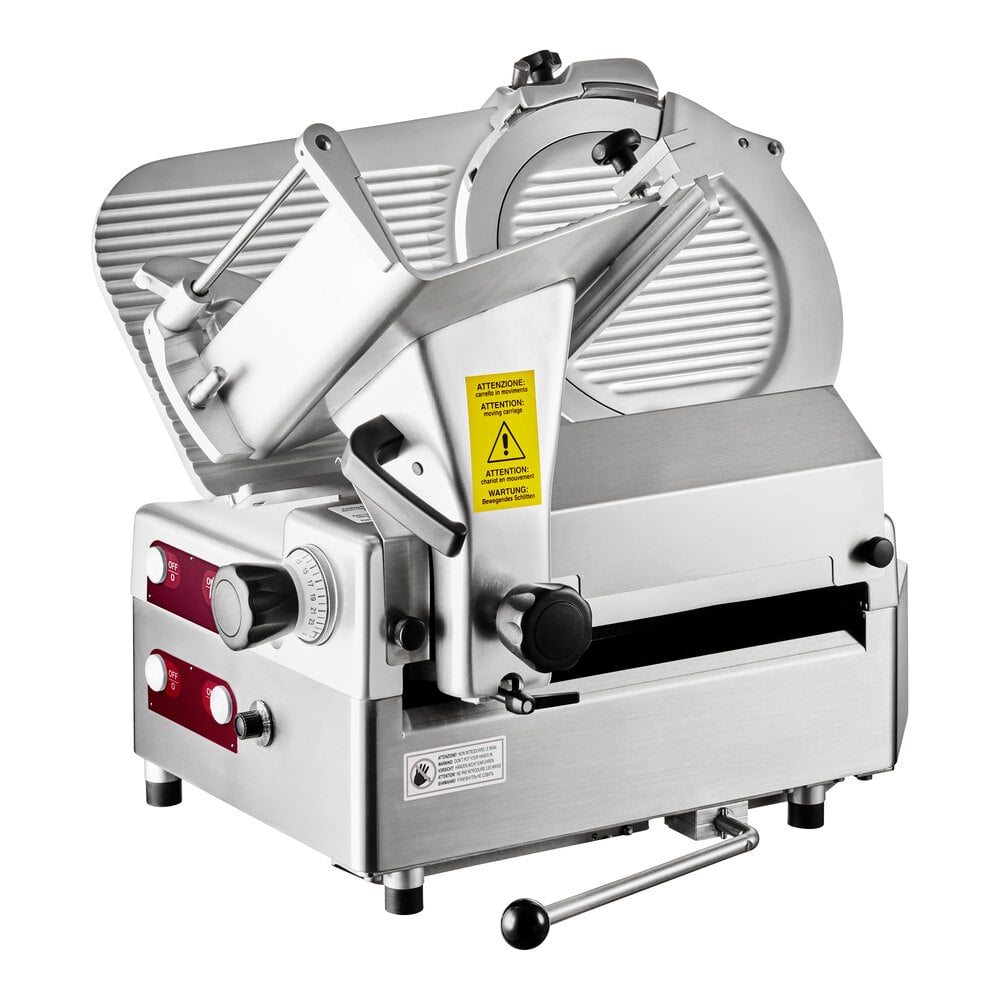 Estella SLM13 13 Heavy-Duty Manual Meat Slicer - 1/2 hp