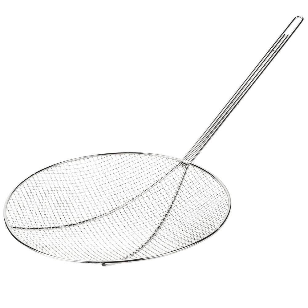Thunder Group 12" Round Mesh Skimmer