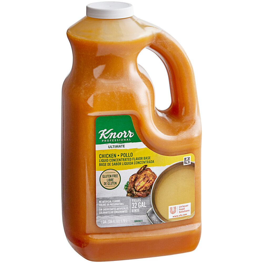 Knorr Chicken Concentrate (Liquid) - WebstaurantStore